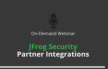 JFrog x射线合作伙伴集成